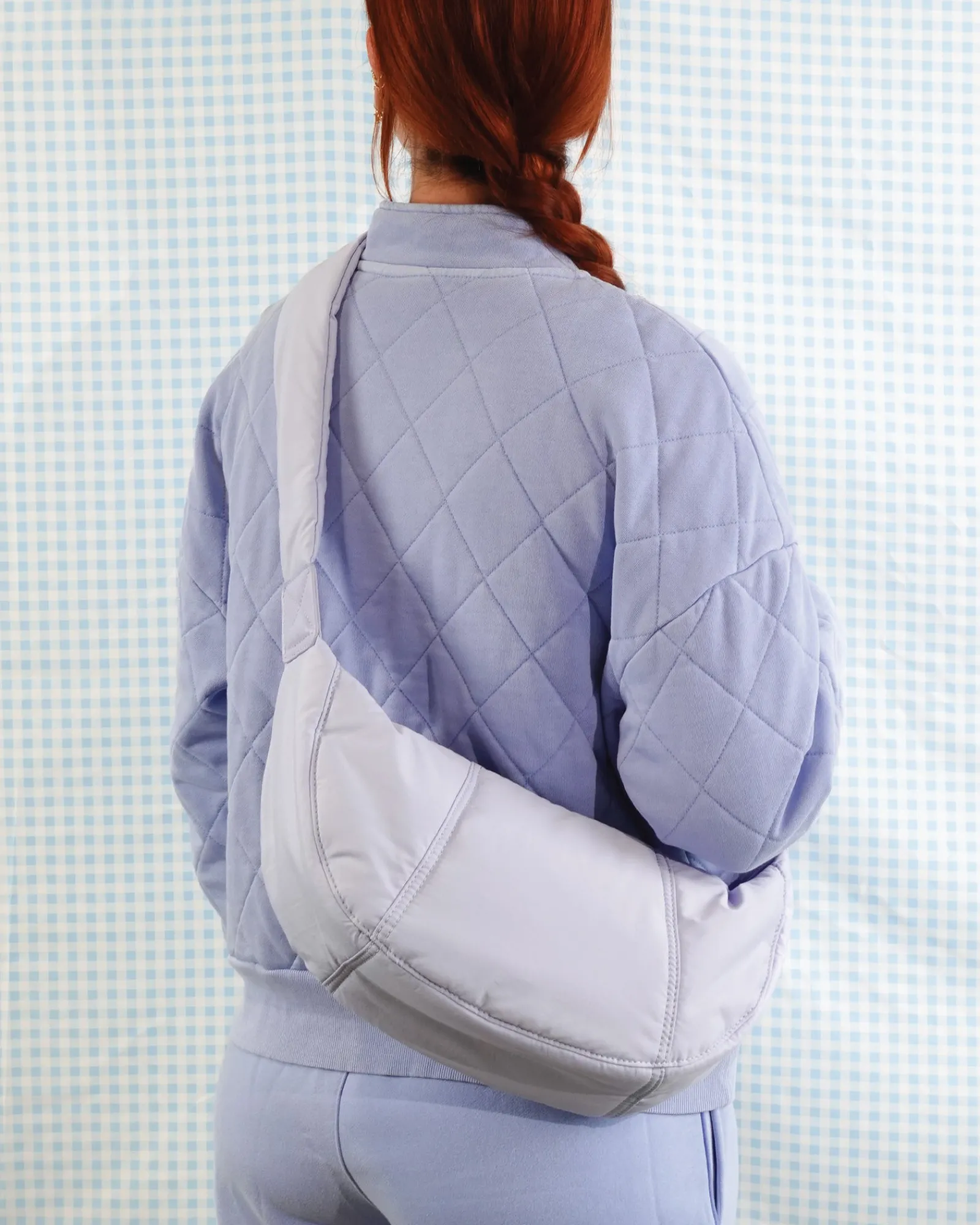 Crossbody Bags|The Somewhere Co Baby Blue Marshmallow Crossbody Bag