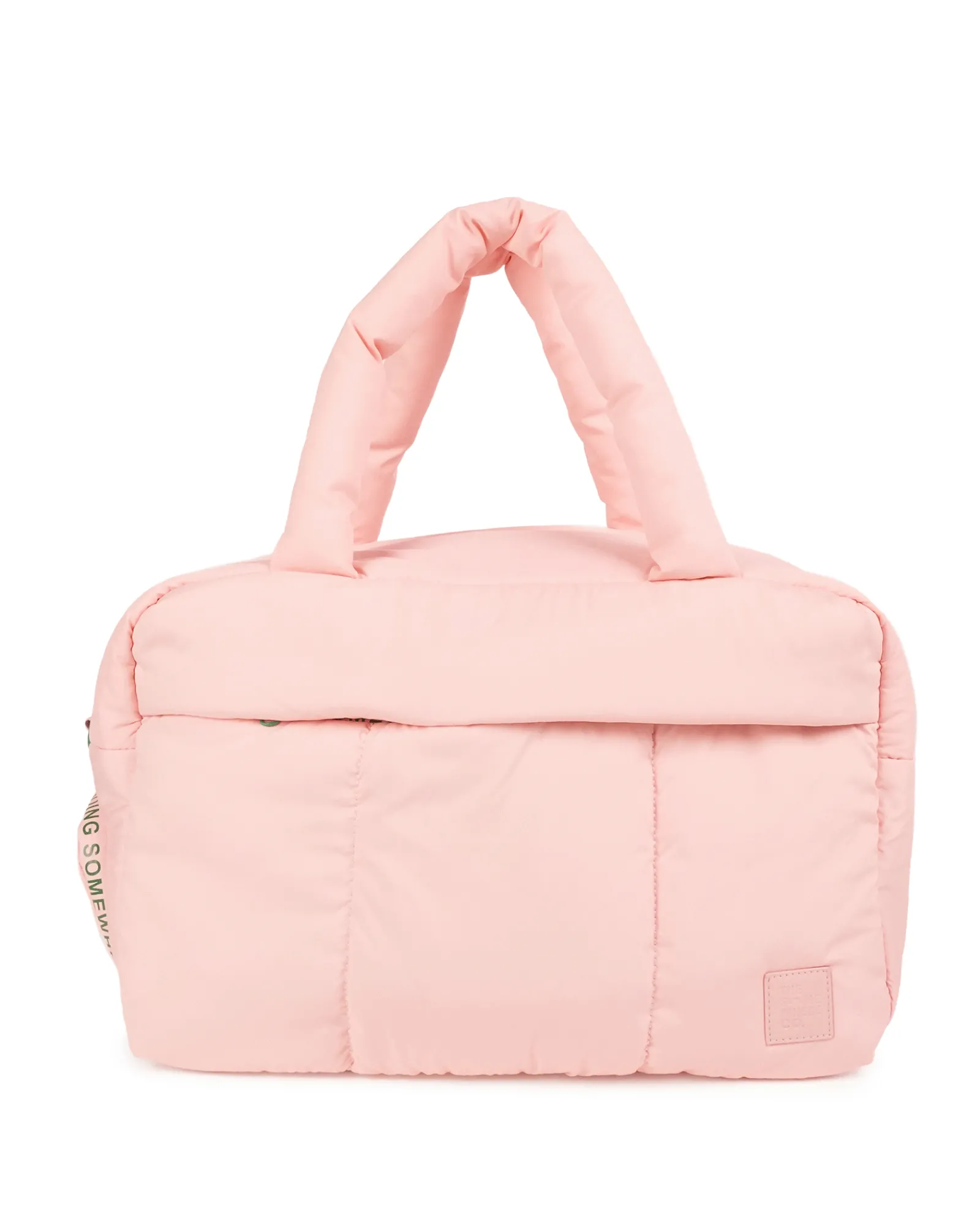 Weekender Bags|Travel Bags|The Somewhere Co Baby Pink Marshmallow Duffle Bag