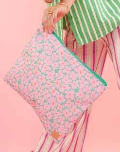 Travel Organisers|Wet Bags|The Somewhere Co Blossom Large Wet Bag