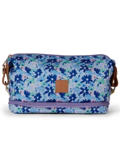 Travel Organisers|Cosmetic Bags|The Somewhere Co Blue Meadow Cosmetic Bag