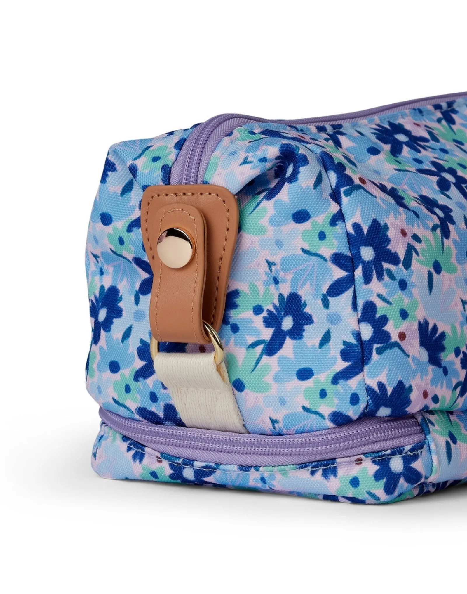 Travel Organisers|Cosmetic Bags|The Somewhere Co Blue Meadow Cosmetic Bag