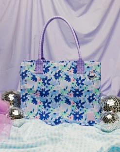 Tote Bags|The Somewhere Co Blue Meadow Everyday Tote