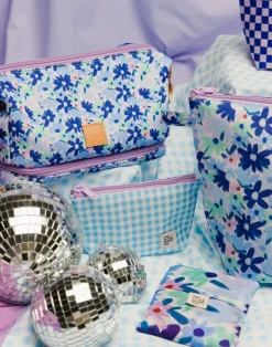 Travel Organisers|Pouches|The Somewhere Co Blue Meadow Handy Pouch Trio