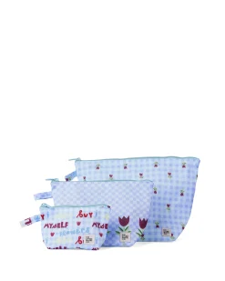 Travel Organisers|Pouches|The Somewhere Co Buy Myself Flowers Handy Pouch Trio