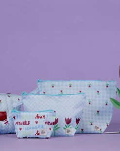Travel Organisers|Pouches|The Somewhere Co Buy Myself Flowers Handy Pouch Trio
