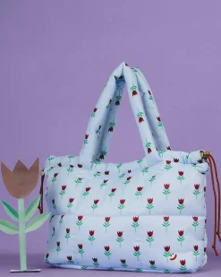 Tote Bags|The Somewhere Co Buy Myself Flowers Marshmallow Midi Tote