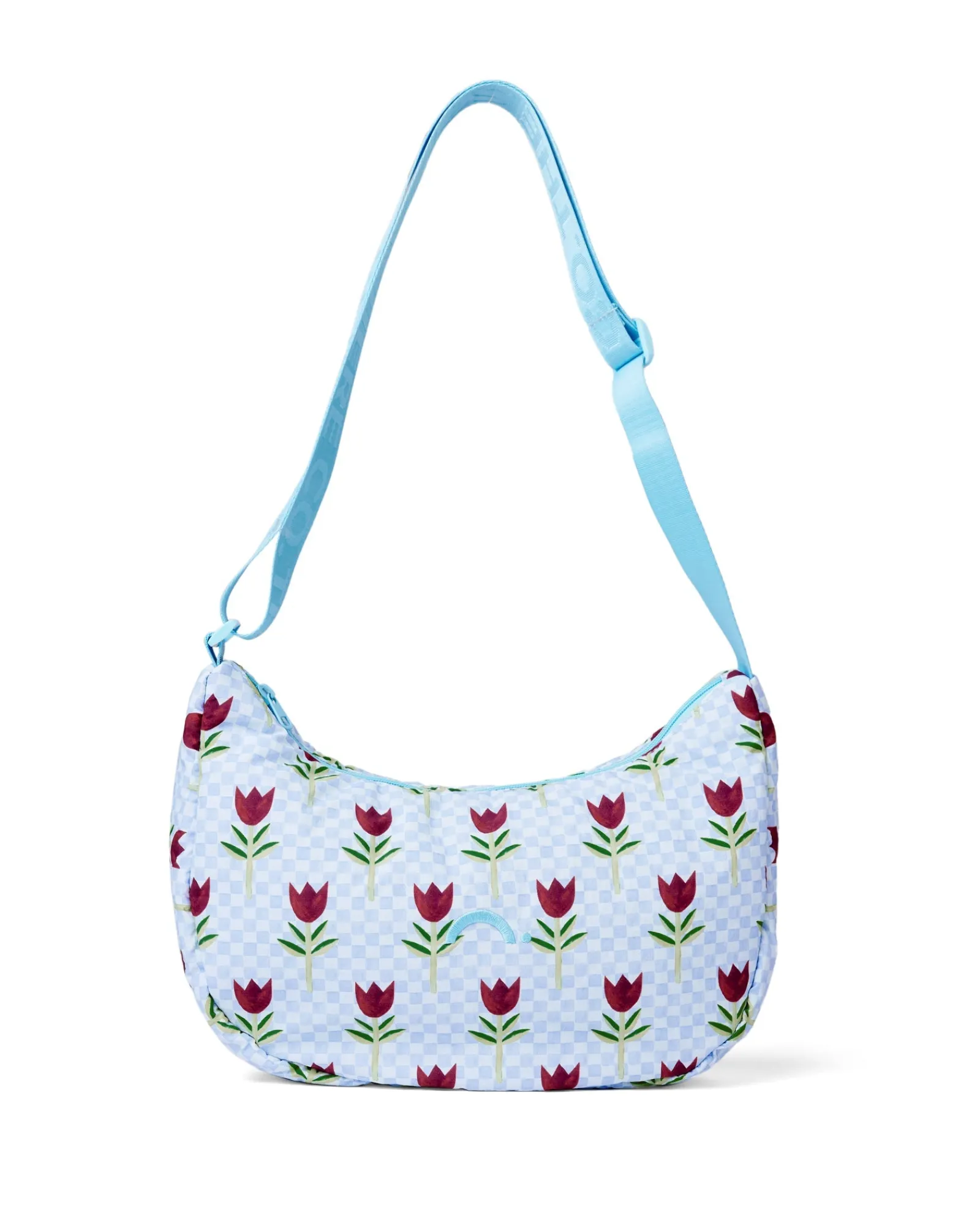 Crossbody Bags|The Somewhere Co Buy Myself Flowers Medium Crescent Bag