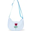 Crossbody Bags|The Somewhere Co Buy Myself Flowers Small Crescent Bag