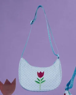 Crossbody Bags|The Somewhere Co Buy Myself Flowers Small Crescent Bag