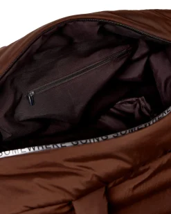 Weekender Bags|Travel Bags|The Somewhere Co Chocolate Marshmallow Duffle Bag