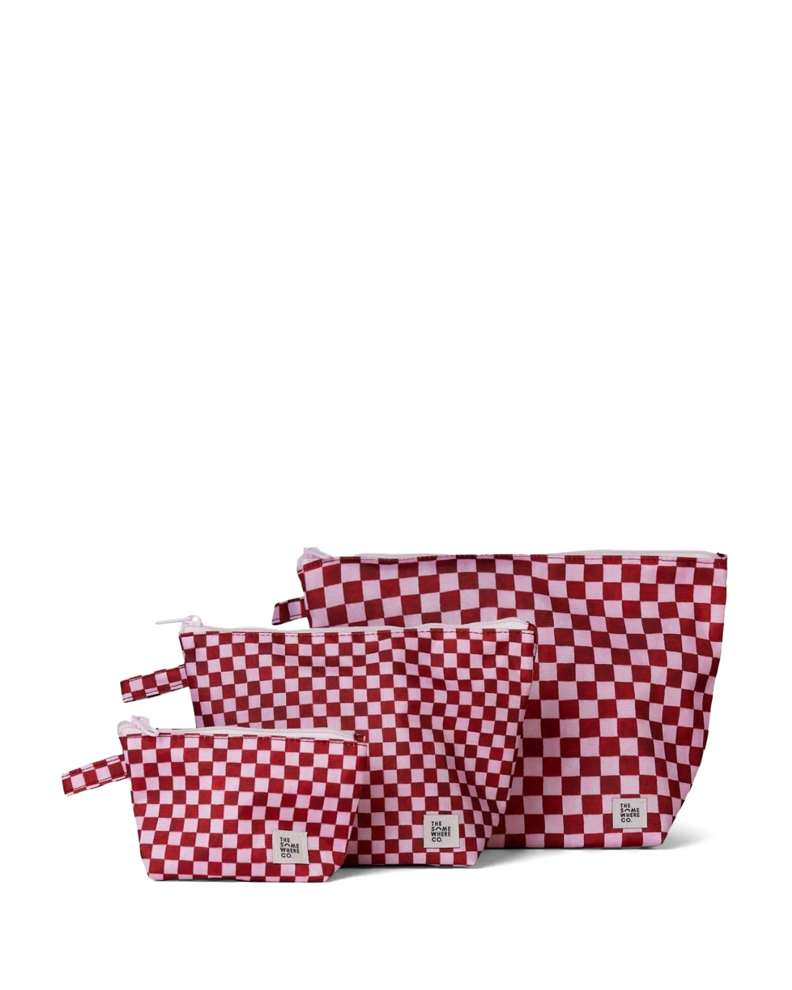 Travel Organisers|Pouches|The Somewhere Co Crimson Haze Handy Pouch Trio
