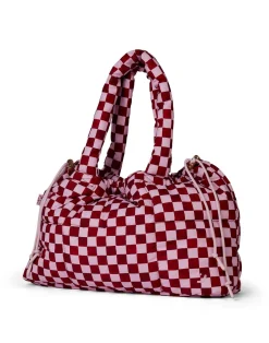 Tote Bags|The Somewhere Co Crimson Haze Marshmallow Midi Tote