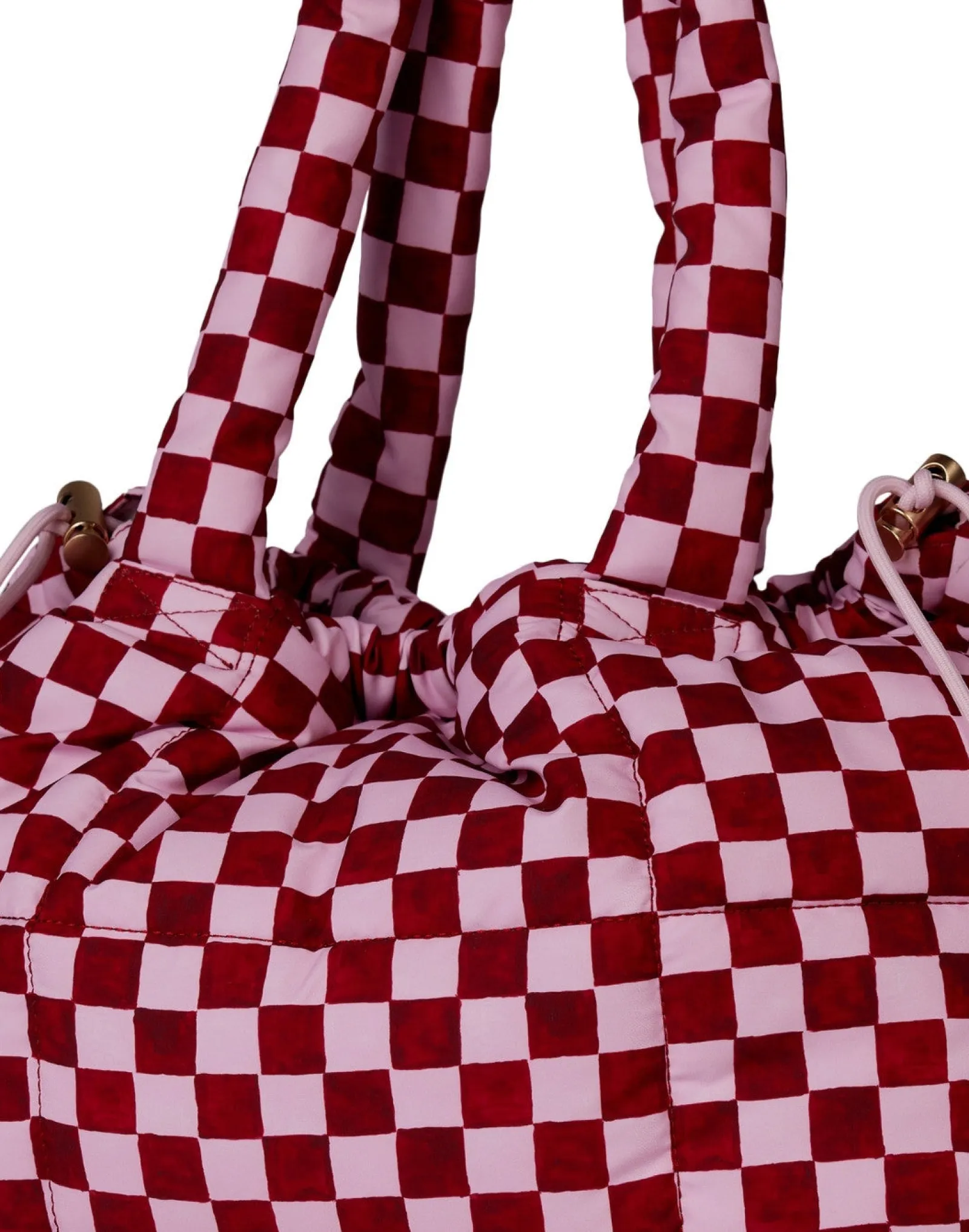 Tote Bags|The Somewhere Co Crimson Haze Marshmallow Midi Tote