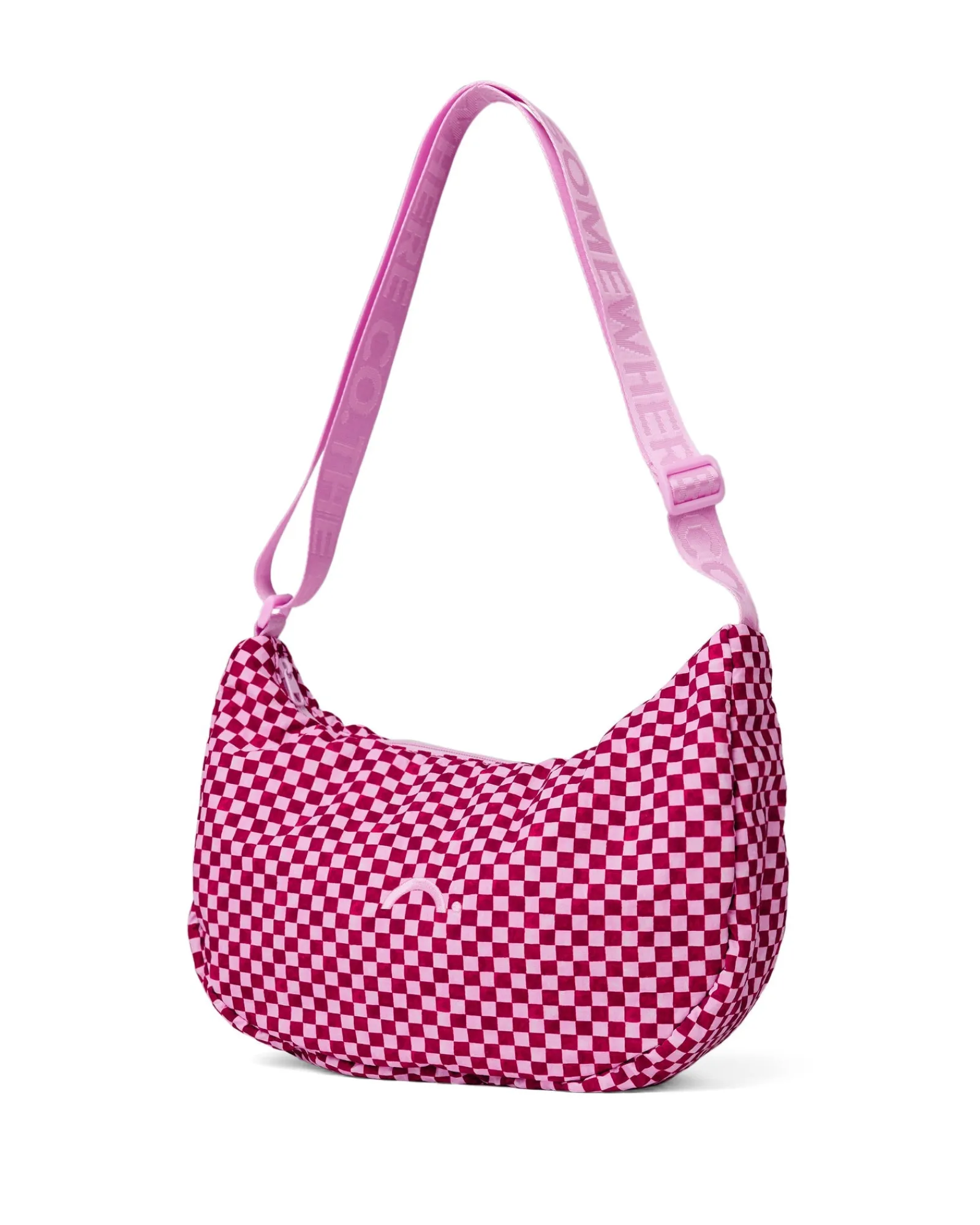 Crossbody Bags|The Somewhere Co Crimson Haze Medium Crescent Bag