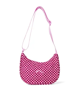 Crossbody Bags|The Somewhere Co Crimson Haze Small Crescent Bag