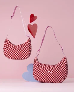 Crossbody Bags|The Somewhere Co Crimson Haze Small Crescent Bag