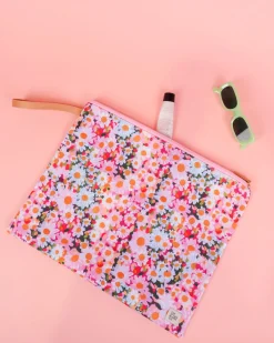 Travel Organisers|Wet Bags|The Somewhere Co Daisy Days Large Wet Bag