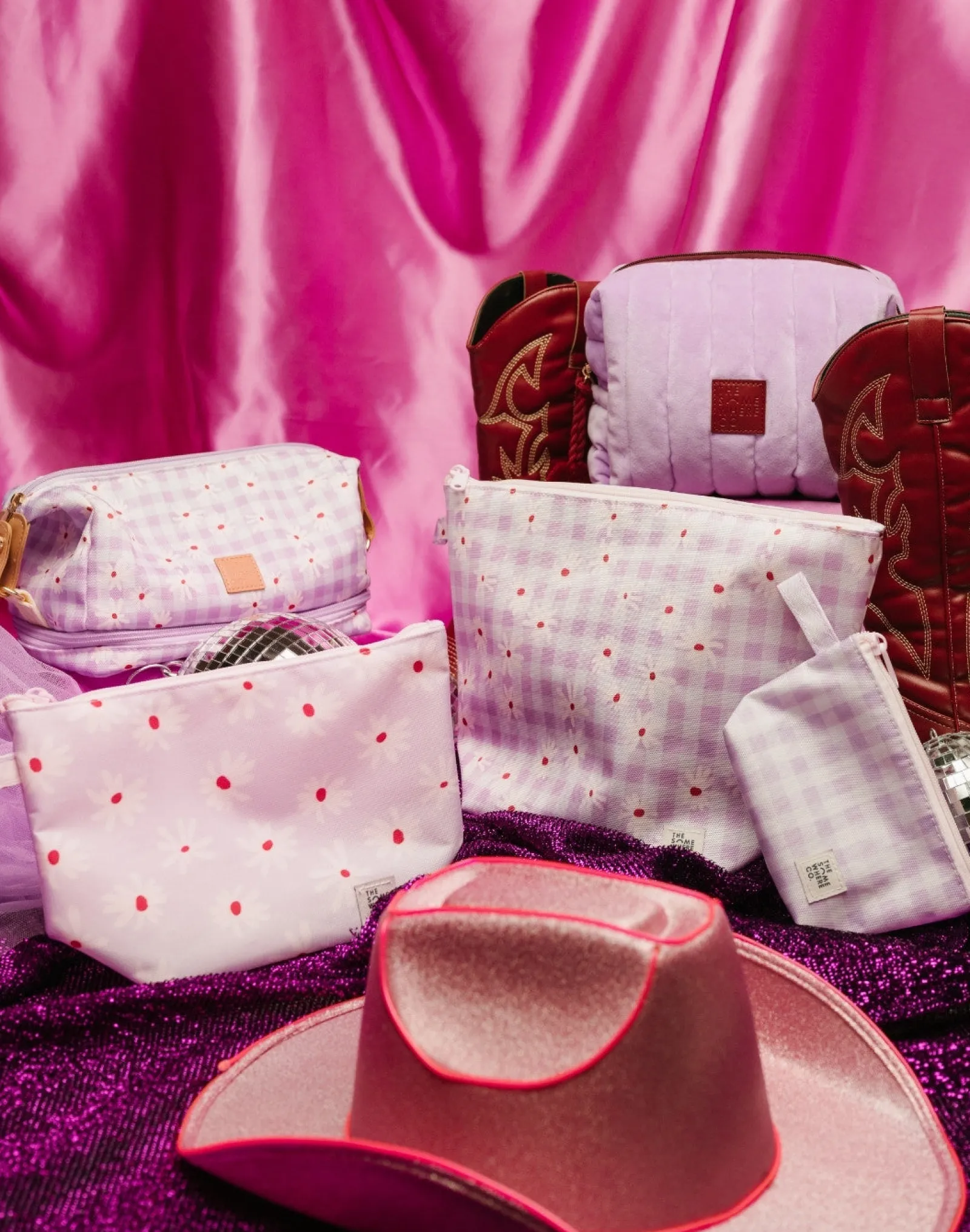 Travel Organisers|Pouches|The Somewhere Co Daisy Fields Handy Pouch Trio