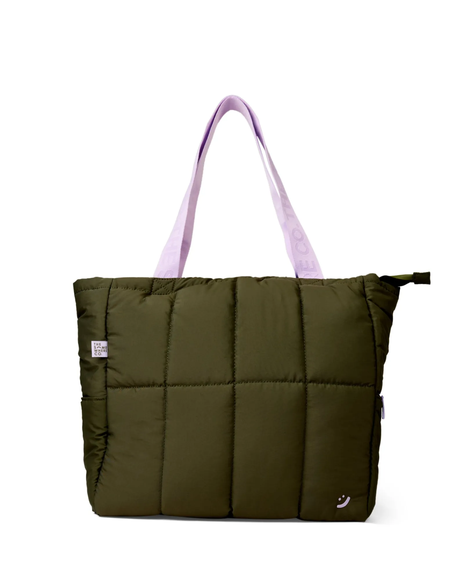 Travel Bags|Tote Bags|The Somewhere Co Dublin Marshmallow Large Tote