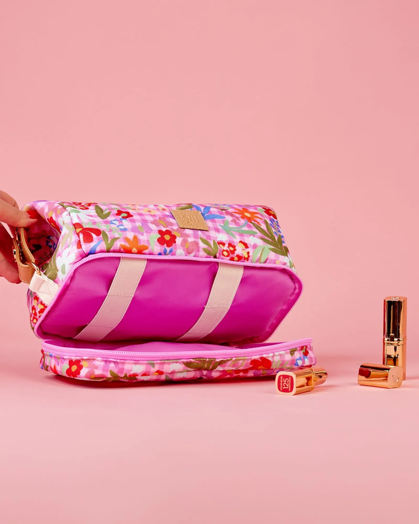 Travel Organisers|Cosmetic Bags|The Somewhere Co Flowerburst Cosmetic Bag