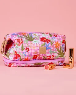 Travel Organisers|Cosmetic Bags|The Somewhere Co Flowerburst Cosmetic Bag