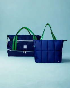Travel Bags|Tote Bags|The Somewhere Co Hamptons Marshmallow Large Tote