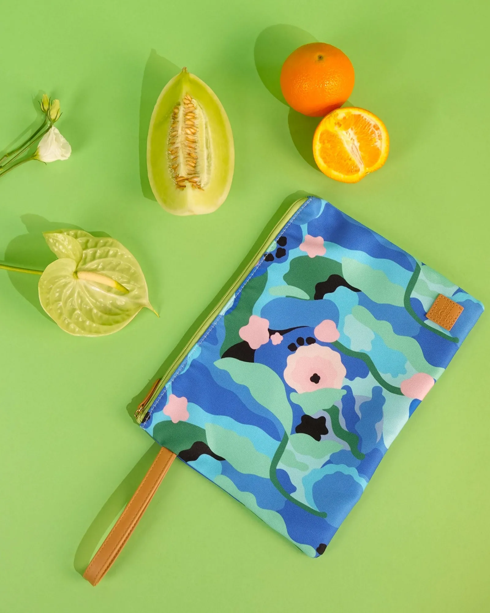 Travel Organisers|Wet Bags|The Somewhere Co Honeydew Wet Bag