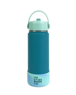 Kids Lunch|The Somewhere Co Jade Green Swirl Water Bottle 500ml