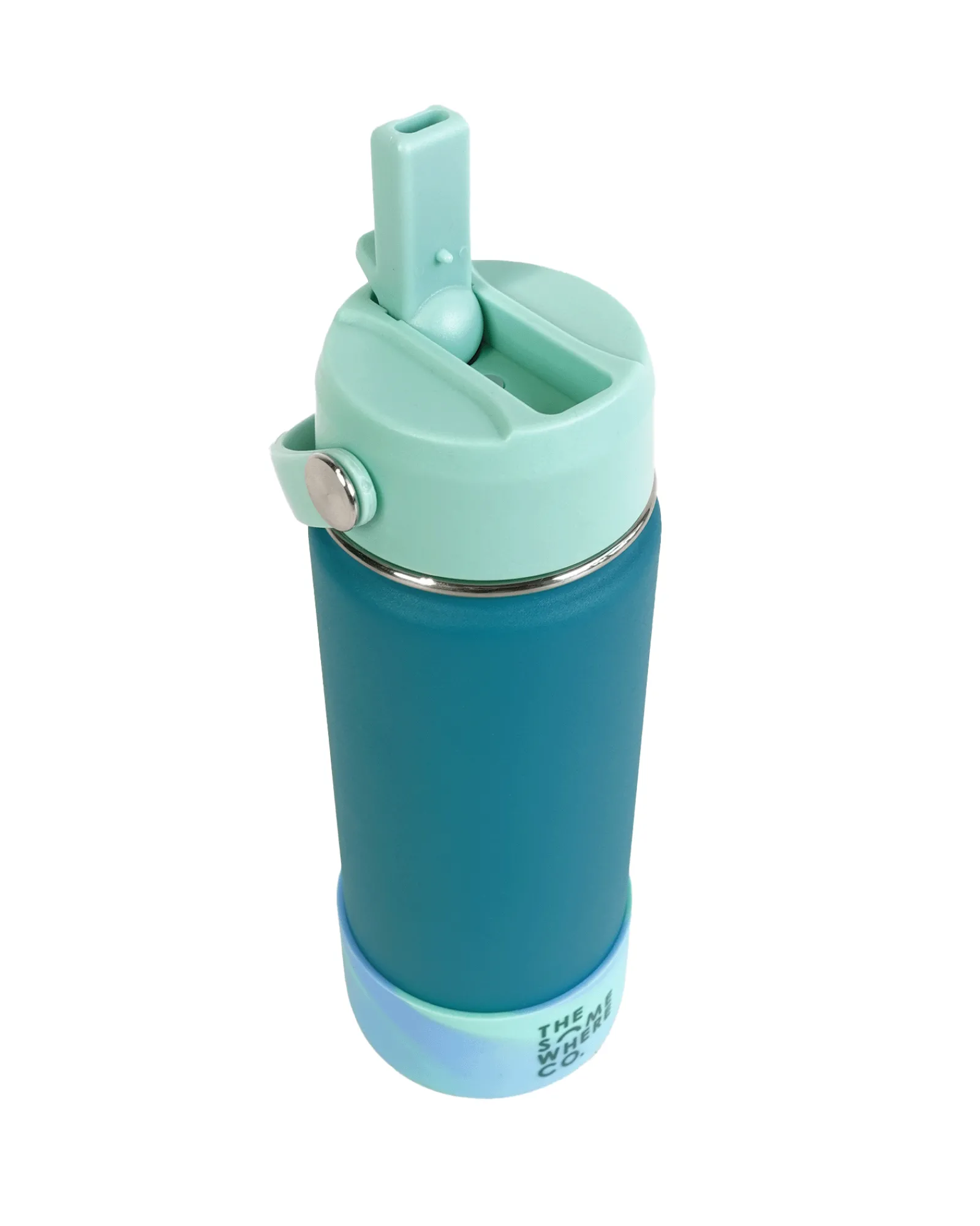 Kids Lunch|The Somewhere Co Jade Green Swirl Water Bottle 500ml