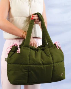 Tote Bags|The Somewhere Co Khaki Marshmallow Midi Tote