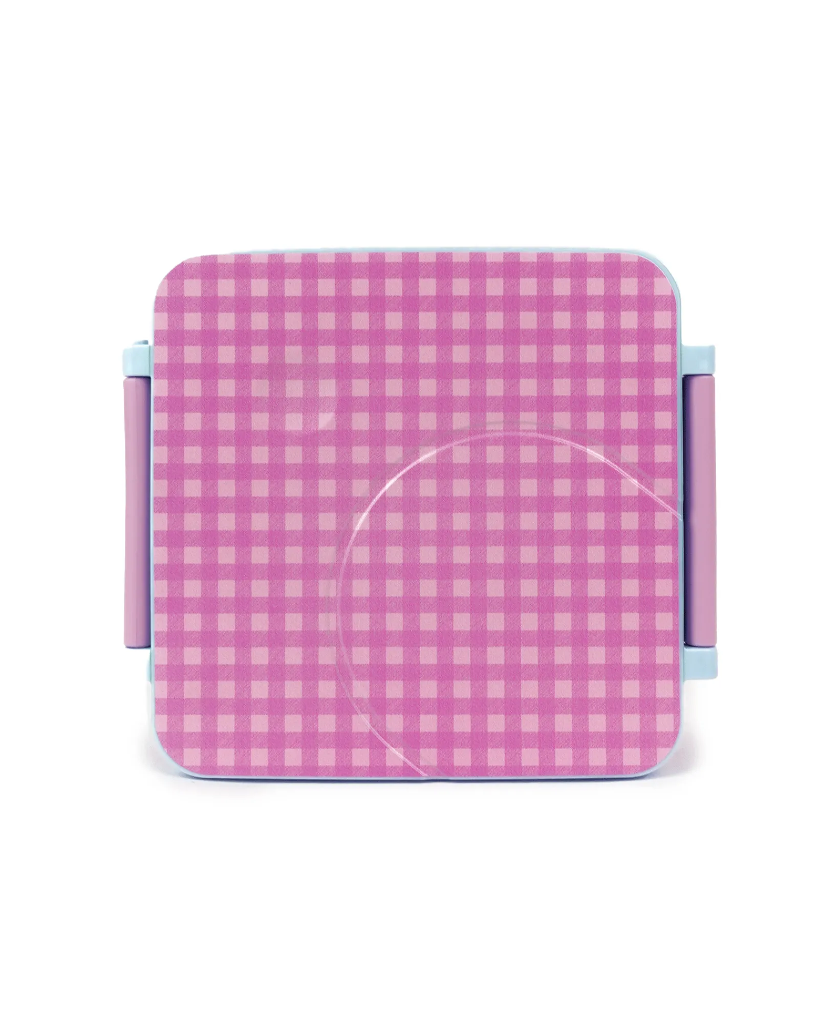 Kids Lunch|The Somewhere Co Lilac Gingham Mini Bento Lunch Box