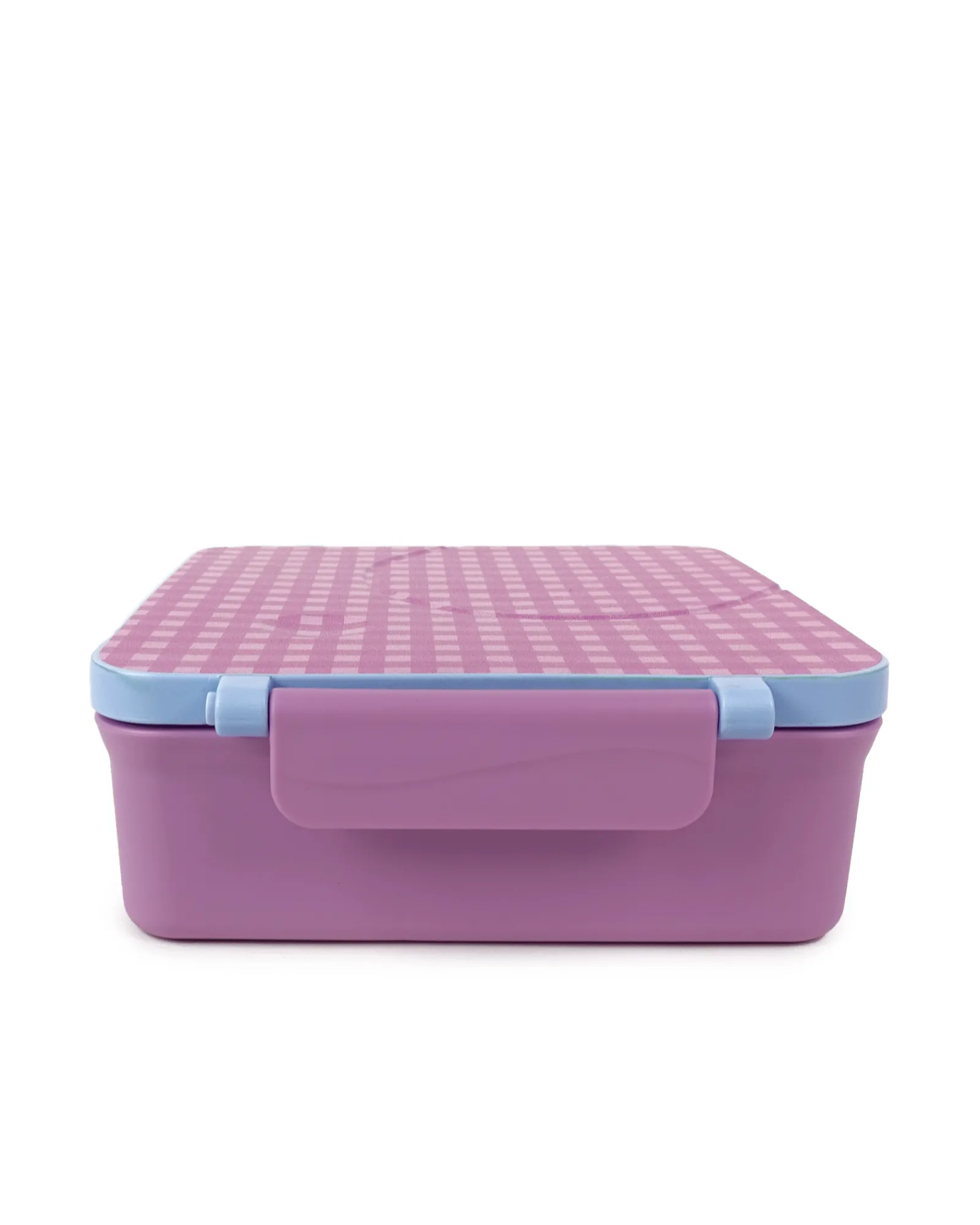Kids Lunch|The Somewhere Co Lilac Gingham Mini Bento Lunch Box