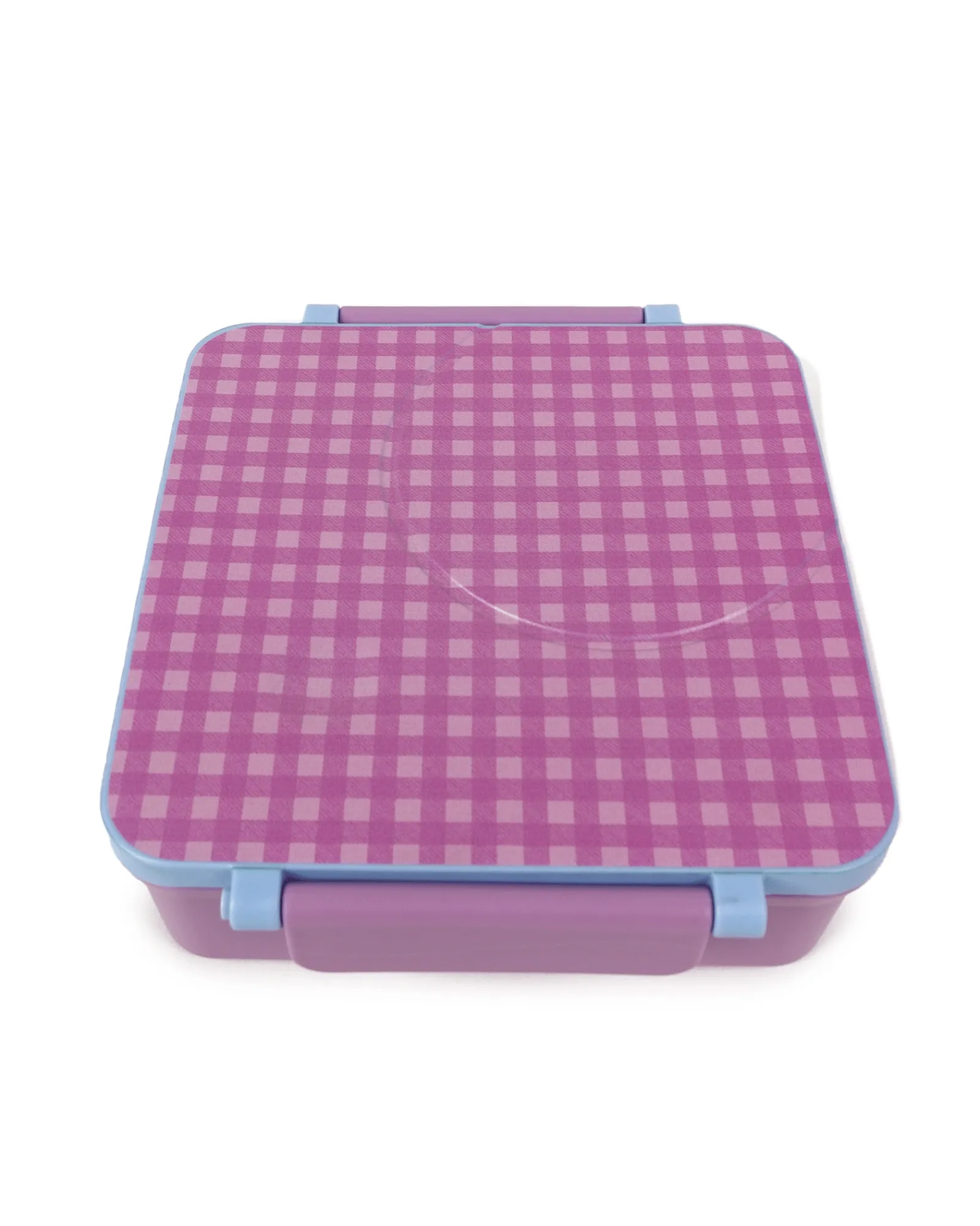Kids Lunch|The Somewhere Co Lilac Gingham Mini Bento Lunch Box