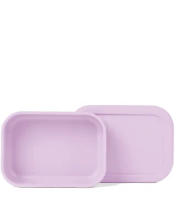 Lunch Packing|The Somewhere Co Lilac Silicone Lunch Box