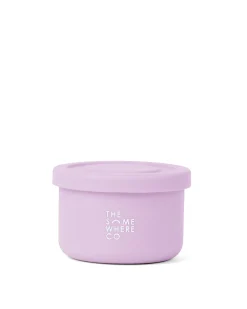 Lunch Packing|The Somewhere Co Lilac Silicone Snack Box