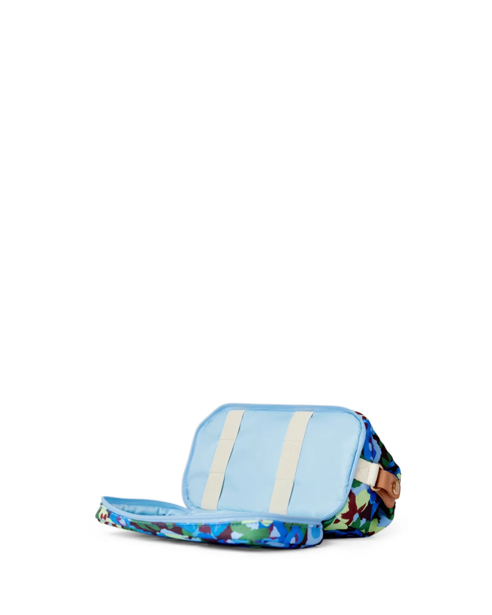 Travel Organisers|Cosmetic Bags|The Somewhere Co Pansy Patch Cosmetic Bag