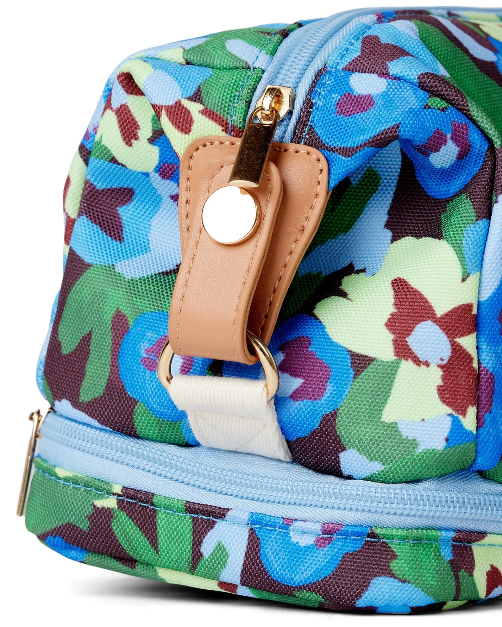 Travel Organisers|Cosmetic Bags|The Somewhere Co Pansy Patch Cosmetic Bag