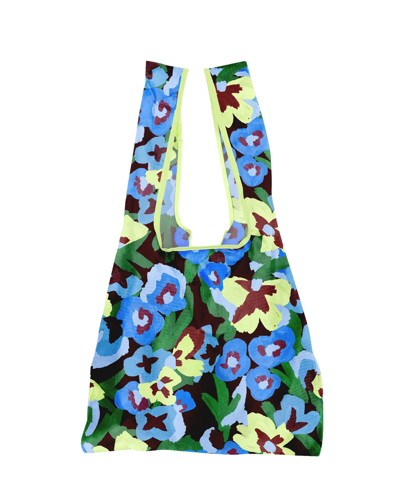 Reusable Shopping Bag|The Somewhere Co Pansy Patch Reusable Shopping Bag