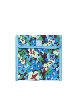 Snack Bags|Lunch Packing|The Somewhere Co Pansy Patch Snack Bag