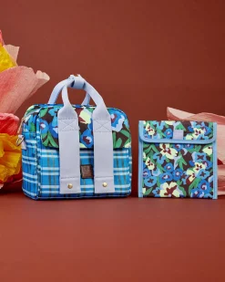 Snack Bags|Lunch Packing|The Somewhere Co Pansy Patch Snack Bag