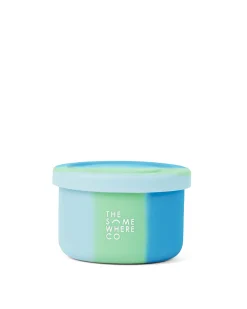 Lunch Packing|The Somewhere Co Peppermint Silicone Snack Box