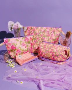 Travel Organisers|Cosmetic Bags|The Somewhere Co Petal Party Cosmetic Bag
