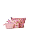 Travel Organisers|Pouches|The Somewhere Co Petal Party Handy Pouch Trio