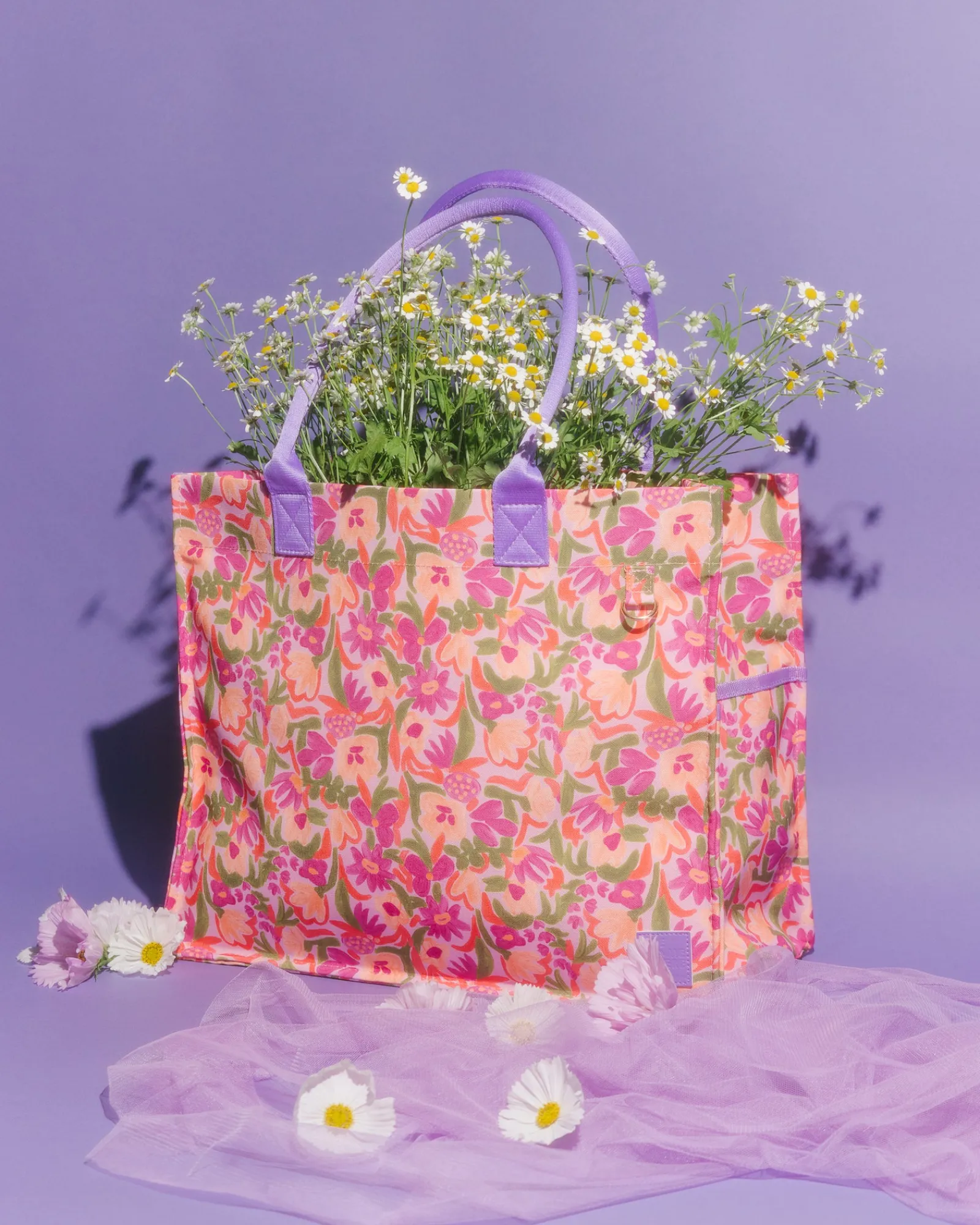 Beach Bags|Beach Bags|The Somewhere Co Petal Party Ultimate Tote