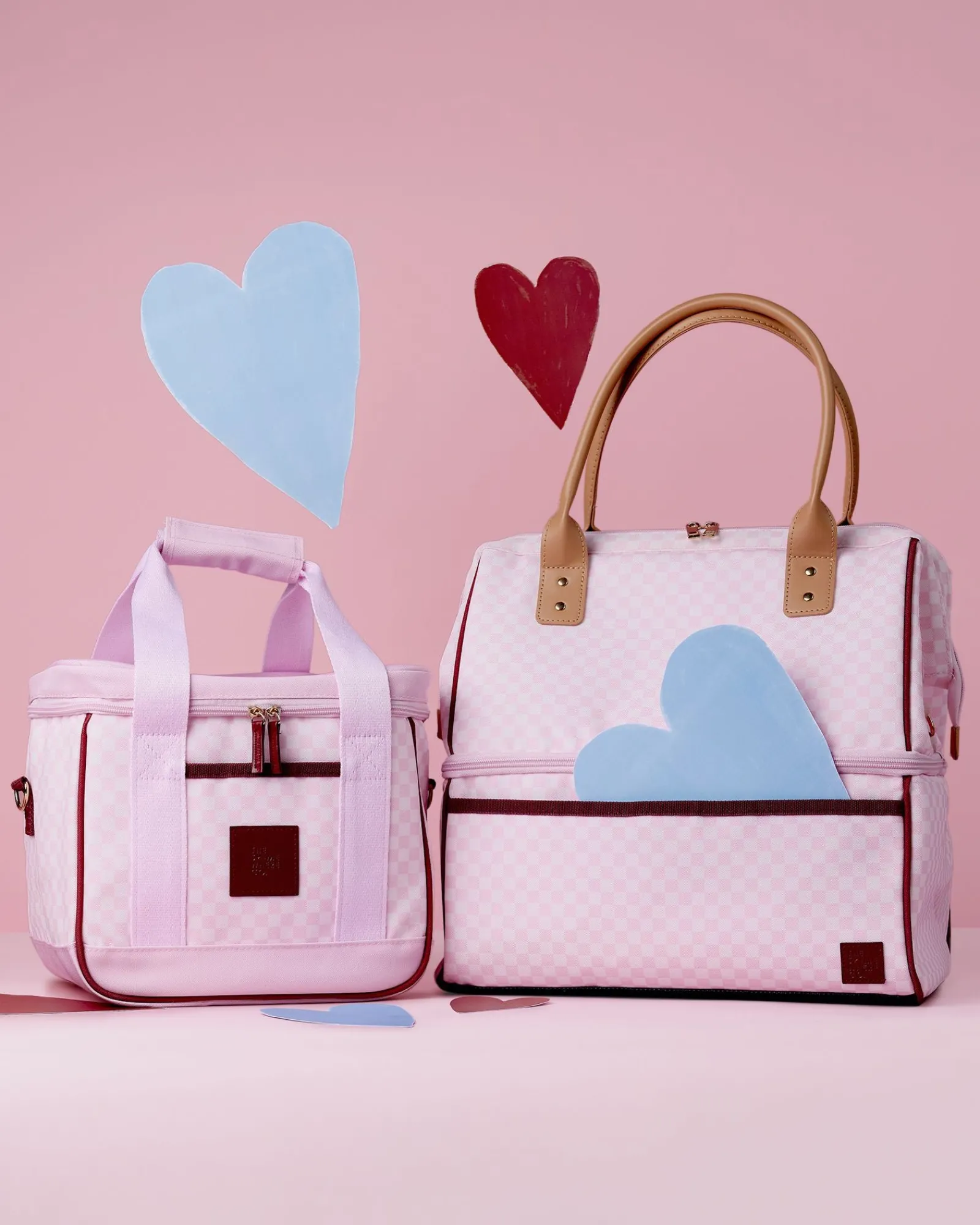 Cooler Bags|Cooler Bags|The Somewhere Co Pink Petal Midi Cooler Bag