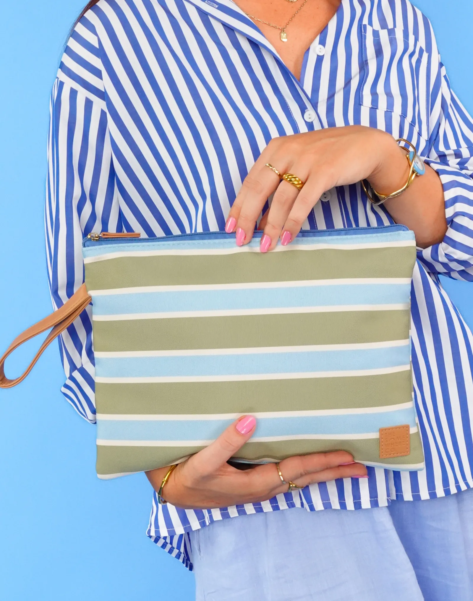 Travel Organisers|Wet Bags|The Somewhere Co Pistachio Wet Bag