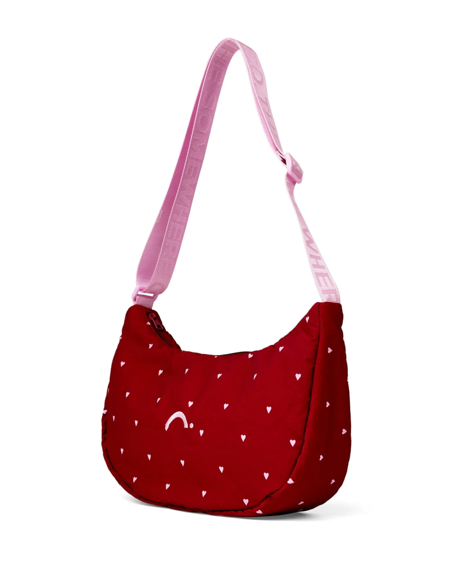 Crossbody Bags|The Somewhere Co Queen of Hearts Medium Crescent Bag