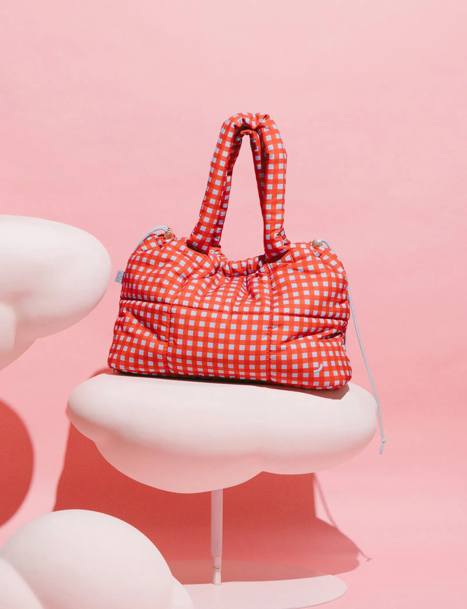 Tote Bags|The Somewhere Co Raspberry Crush Marshmallow Midi Tote