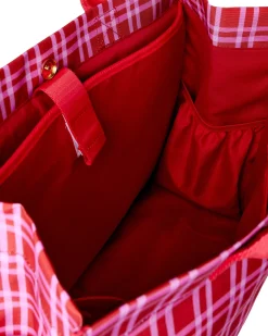 Beach Bags|Beach Bags|The Somewhere Co Raspberry Lemonade Ultimate Tote