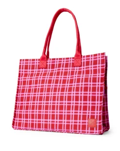 Beach Bags|Beach Bags|The Somewhere Co Raspberry Lemonade Ultimate Tote